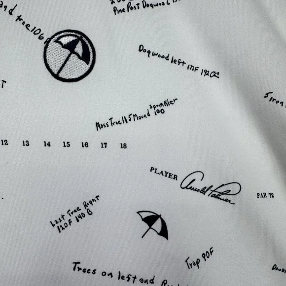 NEW Puma Polo Shirt Men XL Arnold Palmer Cloudspun Scorecard Golf Performance - Picture 7 of 16